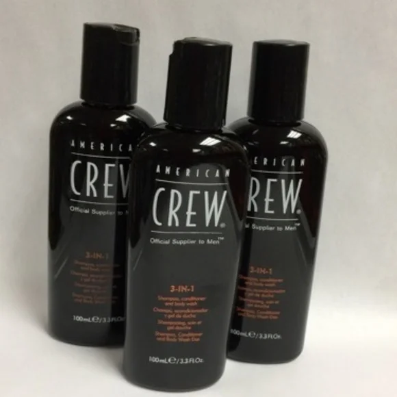 8 pc- American Crew 3 in 1 Classic Men Body Wash - Picture 1 of 2